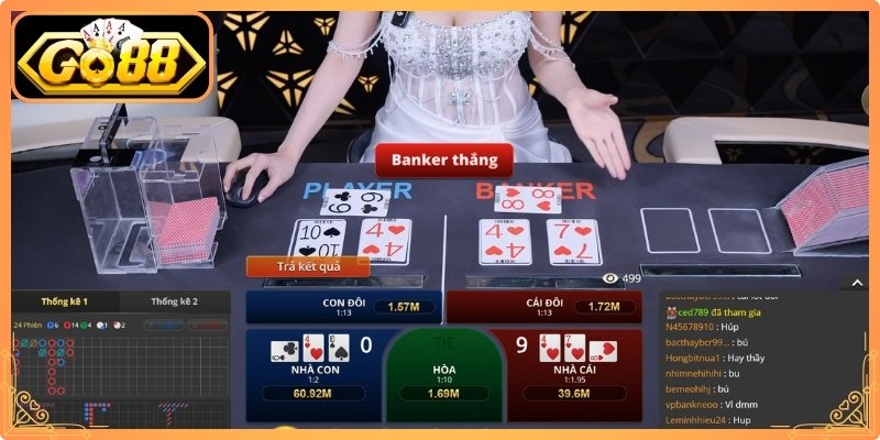 Baccarat Go88 – Trải Nghiệm Game Sòng Bài Đầy Kịch Tính 3 Kinh nghiệm chơi Baccarat Go88