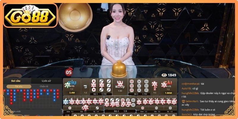 Sicbo Go88 - Thông Tin Cơ Bản Dành Cho Người Mới Tìm Hiểu 2 Lựa chọn cược tài xỉu quen thuộc